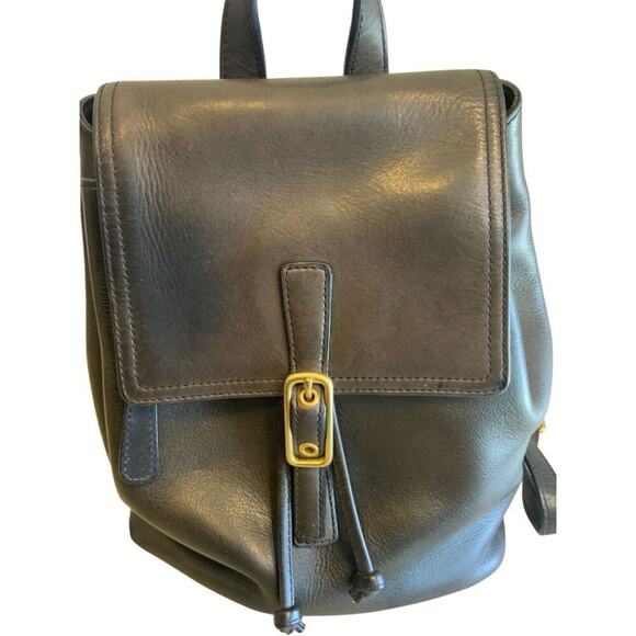 Vintage Y2K Coach 9858 Legacy Black Backpack - Picture 10 of 12